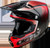 FLY RACING 73-4465S FORMULA S CARBON PROTOCOL HELMET BLACK CARBON/RED SM - Open Box