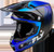 FLY RACING 73-4466X FORMULA S CARBON PROTOCOL HLMT BLACK CARBON/BLUE XL - Open Box
