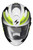 RYZER FULL-FACE HELMET EDGE HI-VIZ - Open Box