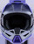 JETTSON SM3 HELMET GRY/PURP/BLK GLOSSY - Open Box