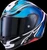 Supertech R7 Helmet - Zeal - 22.06 - Gloss Black/Blue/Pink Fluo/White - Open Box