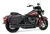 Freedom HD03531: Independence Long, Black / Straight / Chrome. Configuration illustration; motorcycle/reference code may differ.