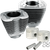 S&S CYCLE 910-0179 Cylinder & Piston Kit - 80" - Evolution Big Twin - Natural - 80" Evolution Big Twin Natural