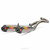 PRO CIRCUIT 0311945F2 TI-6 TITANIUM FULL EXHAUST SYSTEM CRF450R 2019-2020