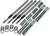 S&S CYCLE 930-0123 Quickee Pushrod Kit with Chrome Covers - M8