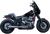 S&S 550-0996B stainless SS 2:1 exhaust Softail 18-24 m8 Skinny Tire