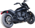 S&S CYCLE 4111-266 2-into-1 Grand National Exhaust System - Black 50-State