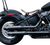 S&S CYCLE 550-0737 Grand National Slip-On Mufflers - Race Black Ceramic M8 Softail