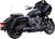 S&S CYCLE 550-1084 2-into-1 Qualifier Exhaust System - Race Only Black Stainless Steel