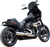 S&S CYCLE 550-1105 2-into-1 Qualifier Exhaust System - Race Only Brushed Stainless