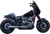 S&S CYCLE 550-1099 2-into-1 Superstreet Exhaust System - Brushed Stainless Steel