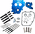 S&S CYCLE 310-1270 Cam Chest Kit without Cams for Chain Drive Twin Cam - Chain Drive Black Pushrods Twin Cam