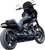 S&S CYCLE 550-1106 2-into-1 Qualifier Exhaust System - Race Only Guardian Black