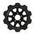 Lyndall Racing 2103-1133 9 Spoke Rotor Crown Cut 11.8" x 5mm Black Lyndall Racing 2103-1133 9 Spoke Rotor Crown Cut 11.8" x 5mm Black