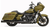Bassani 1F72DNT5B 4" Black Straight Can Muffler DNT for 2017-2022 Bagger with Blk End Cap Bassani 1F72DNT5B 4" Black Straight Can Muffler DNT for 2017-2022 Bagger with Blk End Cap