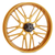 Arlen Ness 330-012 Split Spoke Forged Wheels, Gold