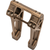 Kodlin K55121B Bronze Fastback Risers 10“ M8 Softail with a Digital Speedo