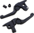 Black Adjustable shorty Brake & Clutch levers V-rod Vrod 06-17 Black Adjustable shorty Brake & Clutch levers V-rod Vrod 06-17