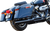 S&S CYCLE 550-0759 2-into-1 Sidewinder Exhaust System - 50-State Black M8 Touring