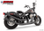 Freedom HD00265 Black Upsweep Dual Sharktail Cat Delete Exhaust 86-17 Softail Freedom HD00265 Black Upsweep Dual Sharktail Cat Delete Exhaust 86-17 Softail