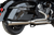 Open Box S&S CYCLE 550-1130 2-into-1 Qualifier Exhaust System - Brushed Stainless Steel Race Only Indian with PowerPlus