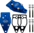 S&S CYCLE 900-1299 Billet Head Breather - Anodized Blue Twin Cam '99-'17
