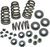 S&S CYCLE 106-5909 0.650" Sidewinder® Valve Spring Kit - 0.650" Sidewinder® 88"/96"/103" Twin Cam '05-'17