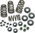 S&S CYCLE 106-5909 0.650" Sidewinder® Valve Spring Kit - 0.650" Sidewinder® 88"/96"/103" Twin Cam '05-'17