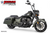 Freedom IN00181 2:1 Black Turnout sidedump Exhaust CHIEFTAIN ROADMASTER SPRINGFIELD