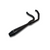 Sawicki 930-02085 Intimidator 2:1 Mid-Length Black / Billet Full Exhaust Harley Davidson 25-26 FXLRST Low Rider ST Softail