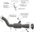 Leovince 80030 stainless Cat delete Eliminator pipe 
Kawasaki zx10r zx-10r 21-26