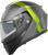 AGV 21182960020072X Streetmodular Resia Helmet - Resia Matte Gray/Black/Yellow Fluo 2XL