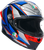 AGV 2118395002015S K6 S Slashcut Helmet - Slashcut Black/Blue/Red Small