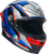 AGV 2118395002015XL K6 S Slashcut Helmet - Slashcut Black/Blue/Red XL