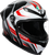 AGV 2118395002-025-XL K6 S Karve Helmet - Karve Matte Black/White/Red XL