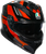 AGV 2118399004-009-XL K7 Taurax Helmet - Taurax Black/Red XL