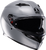 AGV 2118381004-027-XL K3 Mono Helmet - Mono Matte Nardo Gray XL