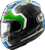 ARAI HELMETS 0101-15902 Corsair-X Rea-6 Helmet - Rea-6 Green Small
