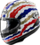 ARAI HELMETS 0101-18545 Corsair-X Doohan Restyle Helmet - Doohan Restyle Large
