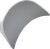 ARAI HELMETS 102041 XGR Spoiler - Light Gray