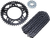 VORTEX CK6377 Chain and Sprocket Kit - HFRS - Black - Yamaha YZF-R1/M - HFRS Black Yamaha YZF-R1/M