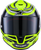ALPINESTARS 8202826-5021-XS Supertech R7 Zeal Helmet - Zeal 22.06 Gloss Yellow Fluo/Black/White XS