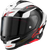 ALPINESTARS 8203426-1353-S Supertech R7 A-Core Helmet - 22.06 A-Core Gloss Black/White/Red Small