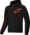 ALPINESTARS 4200425-1030-S Chrome Air Sport Hoodie - Black/Red Fluo Small