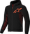 ALPINESTARS 4200425-1030-L Chrome Air Sport Hoodie - Black/Red Fluo Large