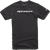 ALPINESTARS 1212720201011XL Linear Wordmark T-Shirt - Black/Gray XL