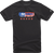 ALPINESTARS 12137261010XL USA Again T-Shirt - Black XL