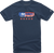 ALPINESTARS 12137261070XXL USA Again T-Shirt - Navy 2XL
