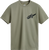 ALPINESTARS 1215-73400-61-2X Attrition Performance T-Shirt - Light Green/Black 2XL