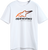 ALPINESTARS 1235-72315-20-2XL Aligned CSF T-Shirt - White 2XL